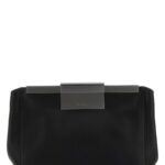 Max Mara Black Leather Belt Bag Nero Marsupi - Women