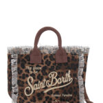 Mc2 Saint Barth Handbag Vanity Mini Brown Cotton For Women Hand Bags - Women