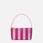 Mc2 Saint Barth Mini Bag Strassy With Pink And Silver Rhinestones __single__ - Unisex