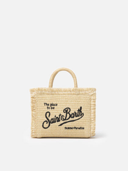Mc2 Saint Barth Mini Vanity Straw Effect Bag __single__ - Unisex