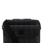 MCM Printed Canvas Aren Messenger Crossbody Bag Bk Borse A Tracolla - Unisex