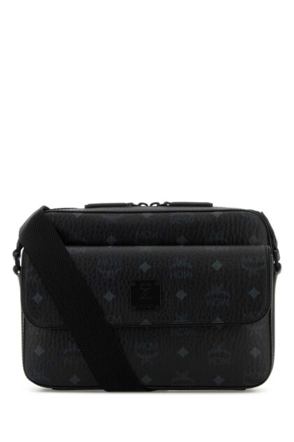 MCM Printed Canvas Aren Messenger Crossbody Bag Bk Borse A Tracolla - Unisex