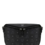 MCM Printed Canvas Diamond Belt Bag Black Borse A Mano - Women