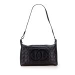 Medium Lambskin Chocolate Bar Shoulder Bag