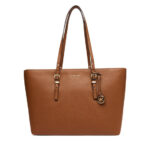 Michael Kors Lg Ew Tz Tote Brown Calf Leather Bag - Women