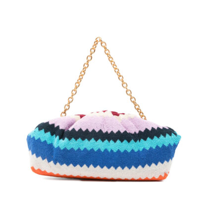 Missoni Zigzag-woven Chain-strap Clutch Bag