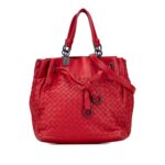 Nappa Intrecciato Bucket Bag
