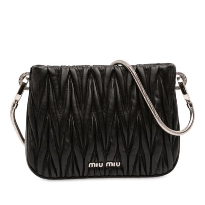 Nappa Matelasse Sassy Shoulder Bag