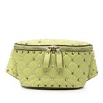 Nappa Rockstud Spike Belt Bag