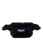 Nylon 80s Patch Convertible Belt Bag