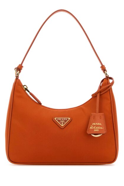 Orange Re-Nylon Prada Re-Edition 2005 Shoulder Bag Papaya 1 Borse A Mano - Women