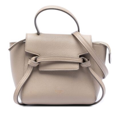Pico Grained Calfskin Belt Bag