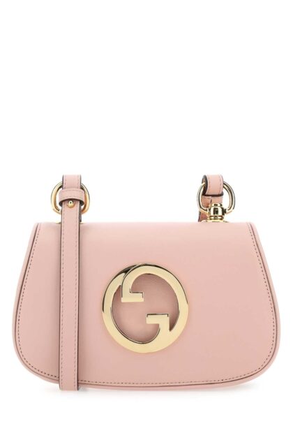 Pink Leather Gucci Blondie Crossbody Bag Borse A Tracolla - Women