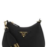 Prada Black Leather Crossbody Bag Neroc1 Vitello Borse A Tracolla - Women