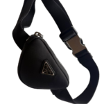 Prada Black Nylon Belt Bag