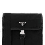 Prada Black Re-Nylon Crossbody Bag Nero Recycledpolyamide-calfleather Borse A Tracolla - Men