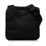 Prada Black Tessuto Crossbody Bag