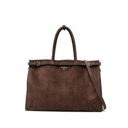 Prada Bonnie Suede Tote Bag