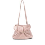 Prada Gathered-detail Buckled Shoulder Bag