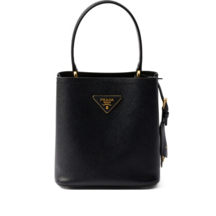 Prada Mini Panier Saffiano Leather Tote Bag