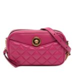 Quilted Lambskin La Medusa Camera Bag