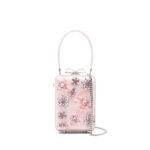 Self-portrait Floral Embellished Top Handle Tote Bag