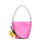 Self-portrait Flower-charm Bucket Bag