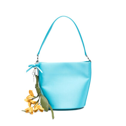 Self-portrait Flower-charm Bucket Bag