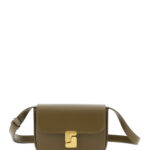 Soeur BELL Shoulder Bag with Elegant Design in Green Leather for Women Calf Crossbody - Women