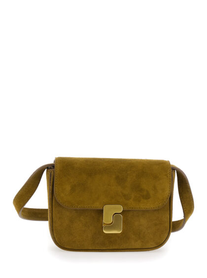 Soeur Belt Bag BELL with Brown Cotton Details for Women Crossbody - Women