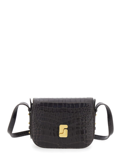 Soeur Shoulder Bag BELLISSIMA MINI with Brown Leather Details for Women Cow Crossbody - Women