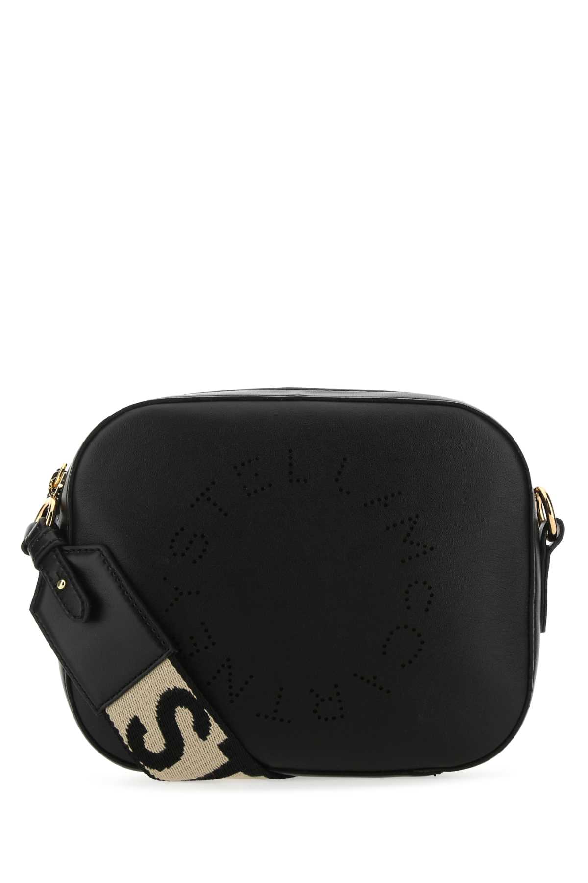 Stella McCartney Black Alter Mat Mini Stella Logo Crossbody Bag 1000 F: Polyamid T1: Polyester Borse A Tracolla - Women