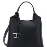 Tod's Handbag Apa Shop Monsp. trac Pel T Pend Mini With Handles And Shoulder Strap Black Leather Woman Hand Bags - Women