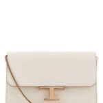 Tod's Ivory Leather Micro Crossbody Bag Bianco Calce Borse A Mano - Women