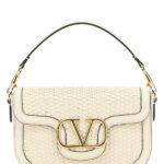 Valentino Garavani Ivory Leather Alltime Shoulder Bag Borse A Mano - Women