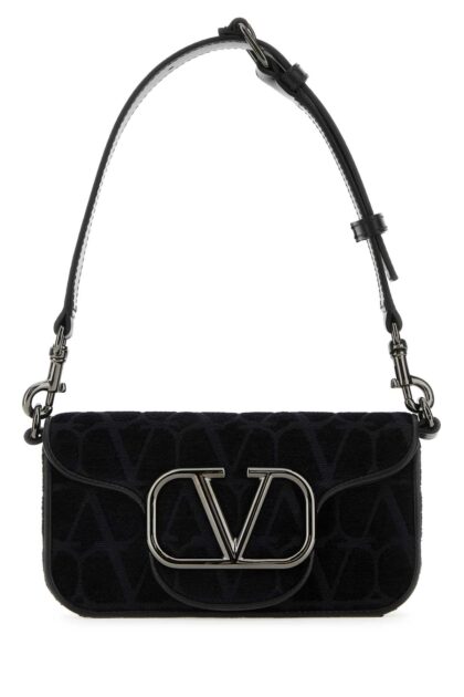 Valentino Garavani Toile Iconographe Mini Locã² Shoulder Bag Nero Borse A Tracolla - Men