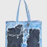 ACNE STUDIOS Tote Bag Woman color Blue