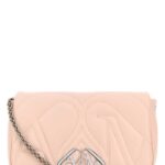 Alexander McQueen Pink Leather Small Seal Shoulder Bag Clay Borse A Tracolla - Women