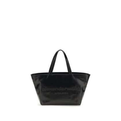 Alexander Wang Black Calf Leather Bos Taurus Shoulder Bag - Women