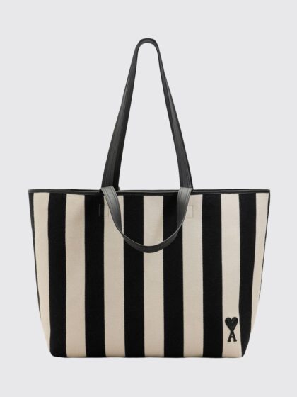 AMI PARIS Shoulder Bag Men color White