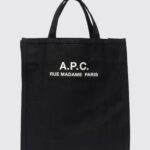 A. P.C. Cotton Tote Bag with Double Handle, Removable Strap and Printed Logo