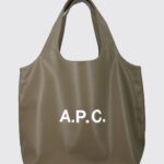 A. P.C. Shoulder Bag Men color Kaki