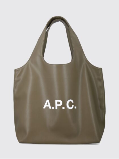 A. P.C. Shoulder Bag Men color Kaki