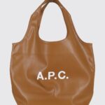 A. P.C. Tote Bag Woman color Cocoa