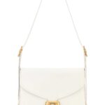 Balenciaga White Leather Medium Clicca Shoulder Bag Whitesnow Borse A Mano - Women