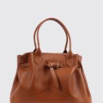 Ballantyne Kate Grained Calf Leather Shoulder Bag
