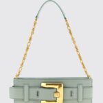 BALMAIN Shoulder Bag Woman color Green