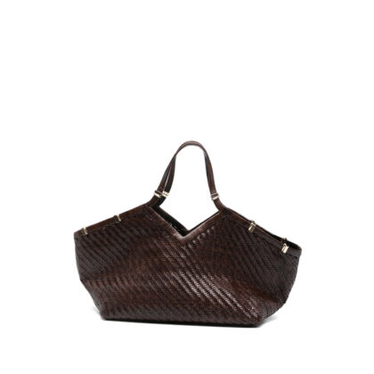 Benedetta Bruzziches Large Usha The Greatest Woven-design Tote Bag