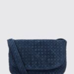 BOTTEGA VENETA Shoulder Bag Men color Blue