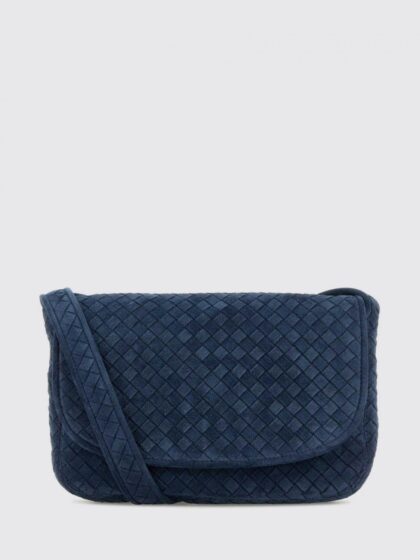 BOTTEGA VENETA Shoulder Bag Men color Blue